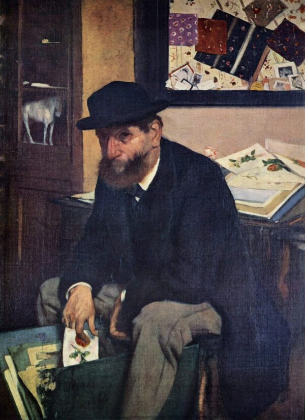 The Amateur by Edgar Degas, hand-painted oil painting reproduction