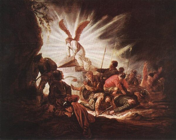 The Angel Is Opening Christ’s Tomb by Benjamin Gerritsz Cuyp, hand-painted oil painting reproduction