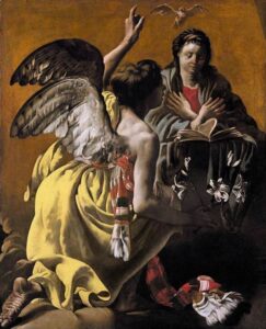 The Annunciation by Hendrick ter Brugghen, hand-painted oil painting reproduction