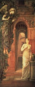 The Annunciation by Edward Burne-Jones, hand-painted oil painting reproduction