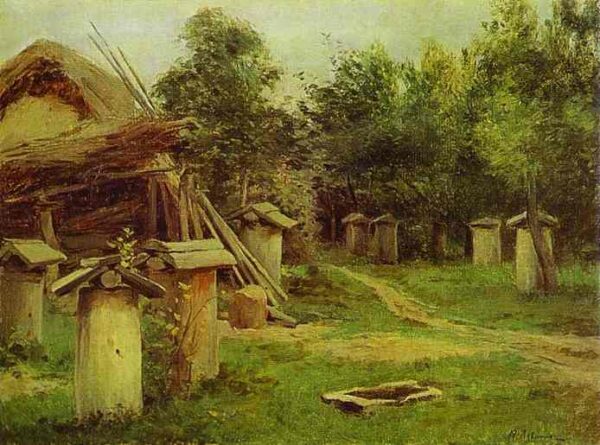The Apiary by Isaac Levitan, hand-painted oil painting reproduction
