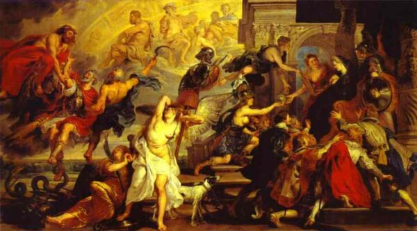 The Apotheosis of Henry IV by Peter Paul Rubens, hand-painted oil reproduction
