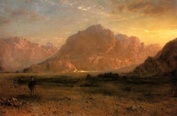 The Arabian Desert by Frederic Edwin Church, hand-painted oil painting reproduction