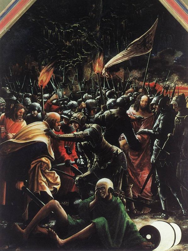 The Arrest of Christ by Albrecht Altdorfer, hand-painted oil reproduction