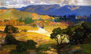 The Arroyo Seco Pasadena by Franz Bischoff, hand-painted oil painting reproduction