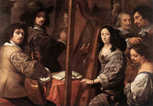 The Artist and his Family by Carlo Francesco Nuvolone, hand-painted oil painting reproduction