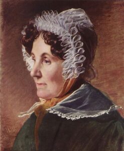 The Artists Mother by Friedrich von Amerling, hand-painted oil painting reproduction