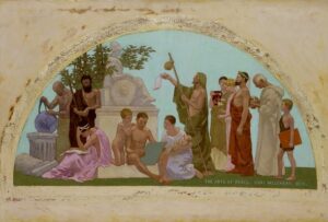 The Arts of Peace by Gari Melchers, hand-painted oil painting reproduction
