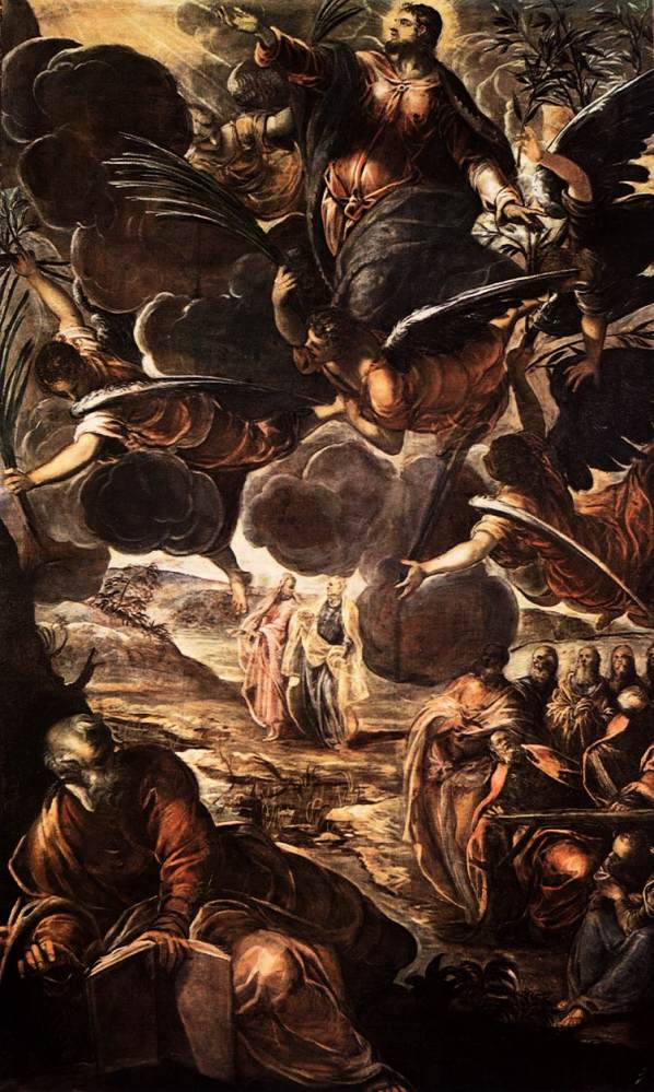 The Ascension by Tintoretto, hand-painted oil reproduction