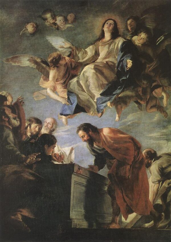 The Assumption of the Virgin by Mateo Cerezo, hand-painted oil painting reproduction