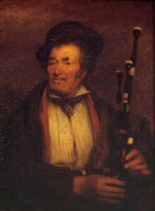 The Bag-Piper by David Wilkie, hand-painted oil painting reproduction