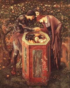 The Baleful Head by Edward Burne-Jones, hand-painted oil painting reproduction