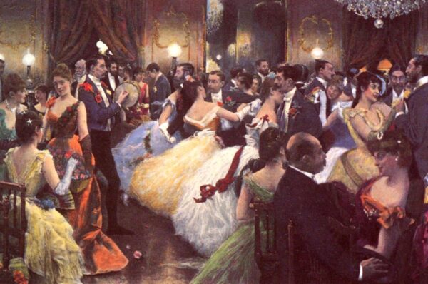 The Ball by Julius LeBlanc Stewart, hand-painted oil painting reproduction