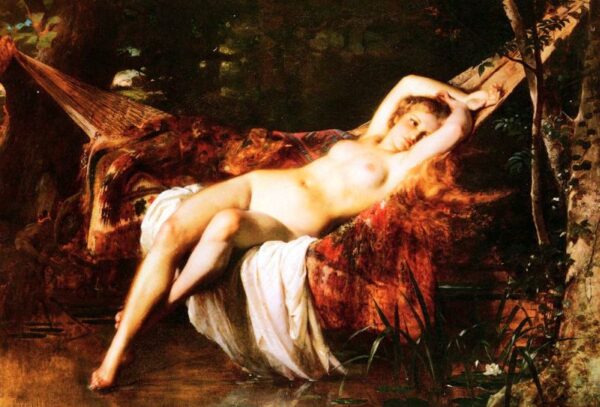 The Bather by Leon Bazile Perrault, hand-painted oil painting reproduction