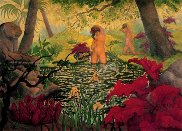 The Bathing Place by Paul Ranson, hand-painted oil painting reproduction