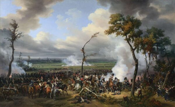 The Battle of Hanau by Horace Vernet, hand-painted oil painting reproduction