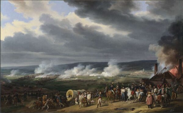 The Battle of Jemappes by Horace Vernet, hand-painted oil painting reproduction