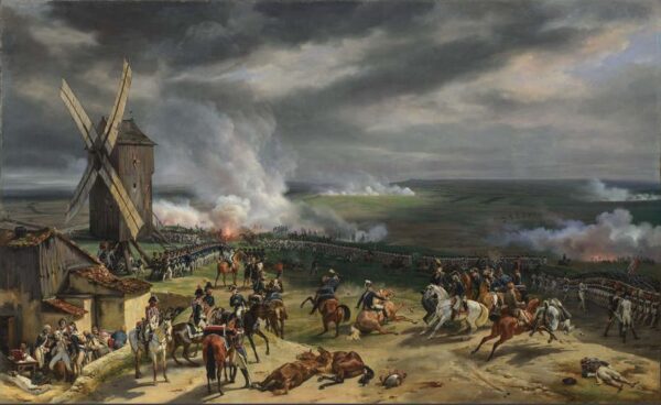 The Battle of Valmy by Horace Vernet, hand-painted oil painting reproduction