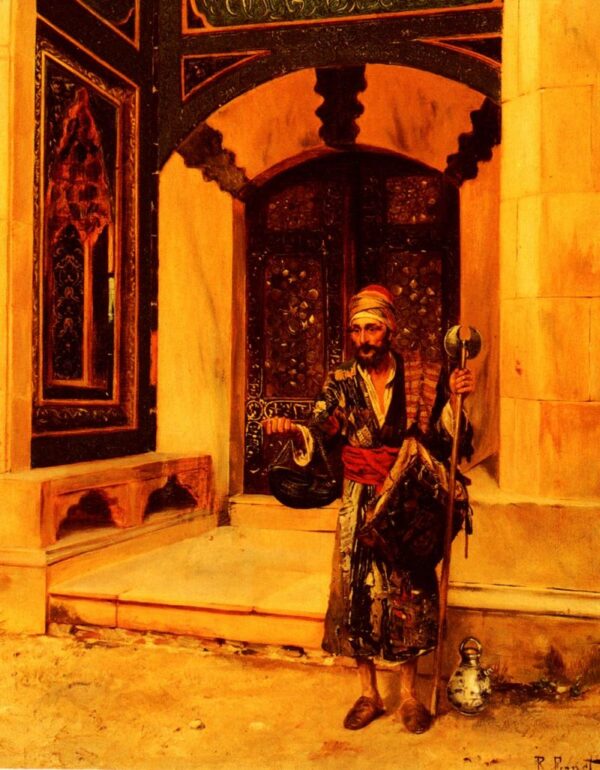 The Beggar by Rudolf Ernst, hand-painted oil painting reproduction