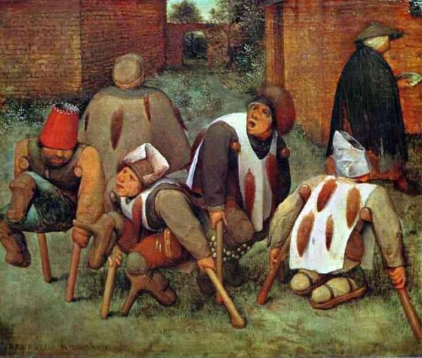 The Beggars by Pieter Brueghel the Elder, hand-painted oil painting reproduction