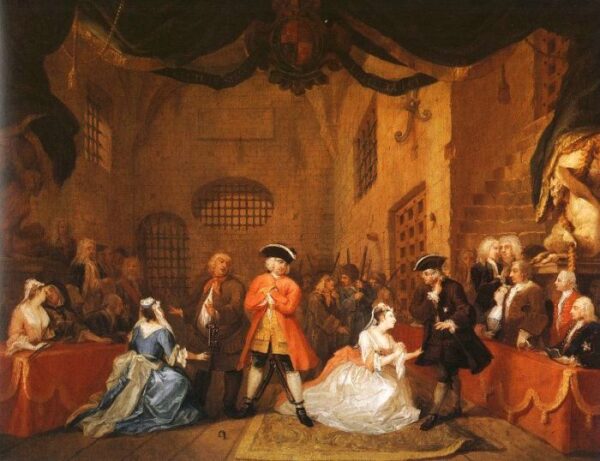 The Beggar’s Opera by William Hogarth, hand-painted oil painting reproduction