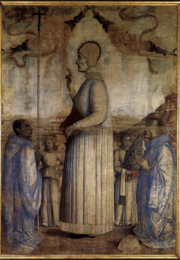 The Blessed Lorenzo Giustiniani by Gentile Bellini, hand-painted oil painting reproduction