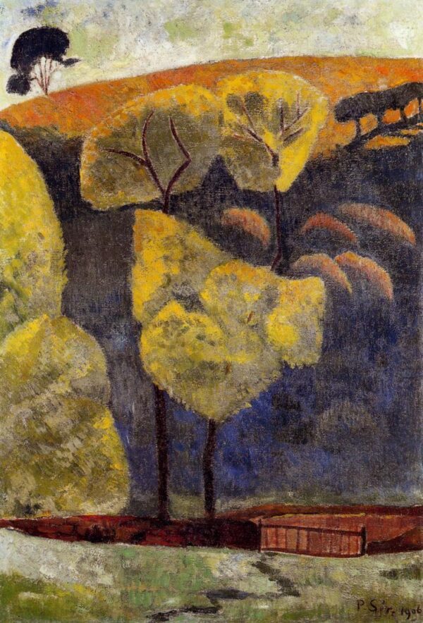 The Blue Valley by Paul Sérusier, hand-painted oil painting reproduction