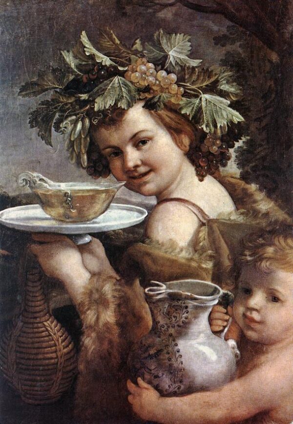 The Boy Bacchus by Guido Reni, hand-painted oil painting reproduction