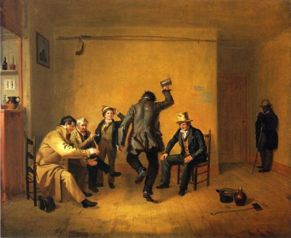 The Breakdown by William Sidney Mount, hand-painted oil painting reproduction