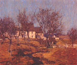 The Brook by Robert Spencer, hand-painted oil painting reproduction