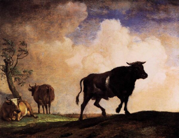 The Bull by Paulus Potter, hand-painted oil painting reproduction