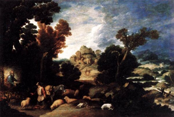 The Burning Bush by Francisco Collantes, hand-painted oil painting reproduction