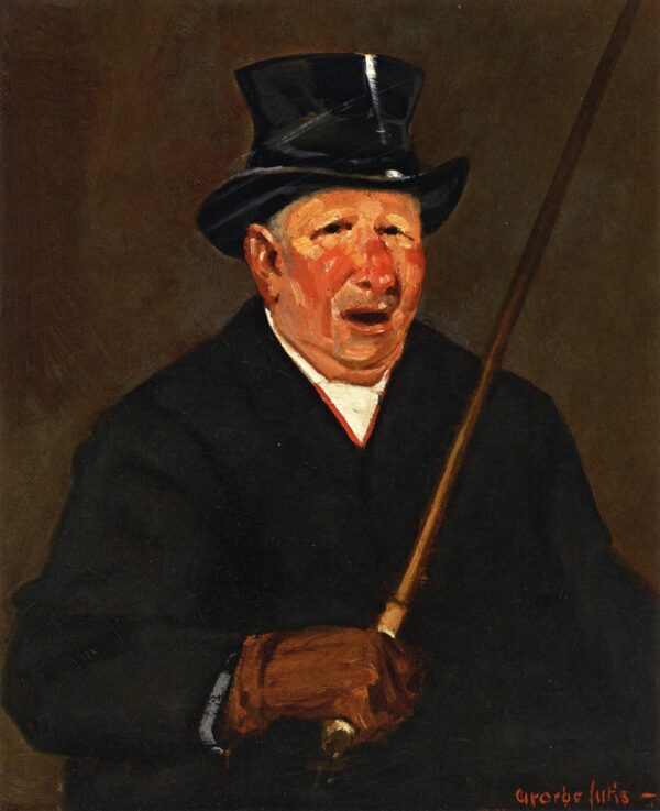 The Cabby by George Luks, hand-painted oil painting reproduction