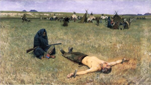 The Captive by Henry Farny, hand-painted oil painting reproduction