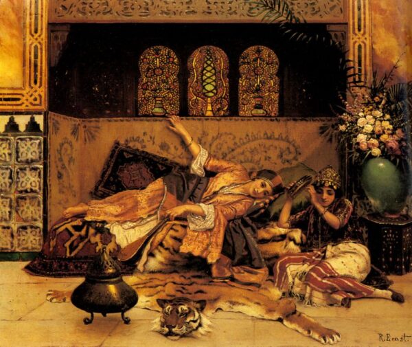 The Captives by Rudolf Ernst, hand-painted oil painting reproduction