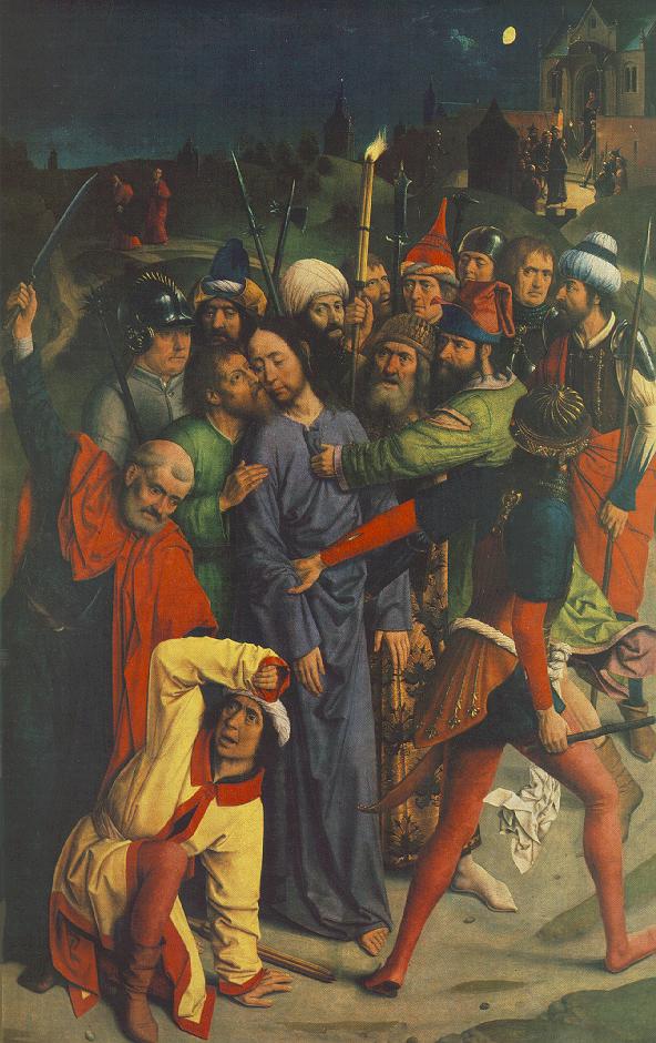 The Capture of Christ by Dieric Bouts the Elder, hand-painted oil reproduction