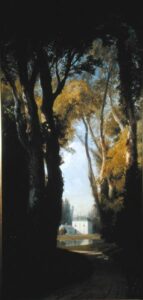 The Chateau of Louveciennes by Joséphine Bowes, hand-painted oil painting reproduction
