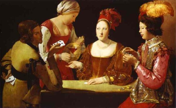 The Cheat by Georges de La Tour, hand-painted oil painting reproduction