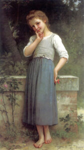 The Cherry Picker by Charles-Amable Lenoir, hand-painted oil painting reproduction