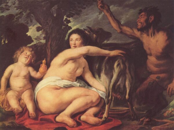 The Children of Zeus by Jacob Jordaens, hand-painted oil painting reproduction