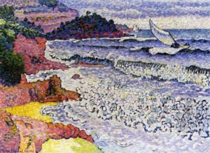 The Choppy Sea by Henri Edmond Cross, hand-painted oil painting reproduction