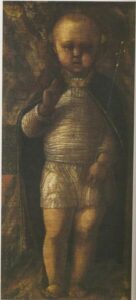 The Christ Child Blessing by Andrea Mantegna, hand-painted oil painting reproduction