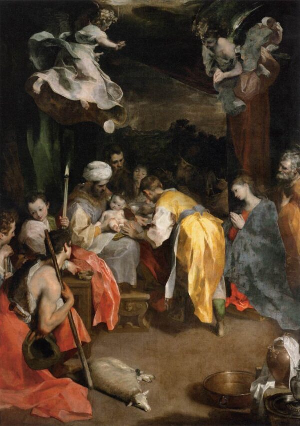 The Circumcision by Federico Fiori Barocci, hand-painted oil painting reproduction