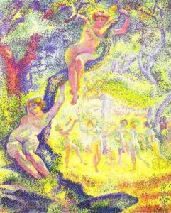 The Clearing by Henri Edmond Cross, hand-painted oil painting reproduction