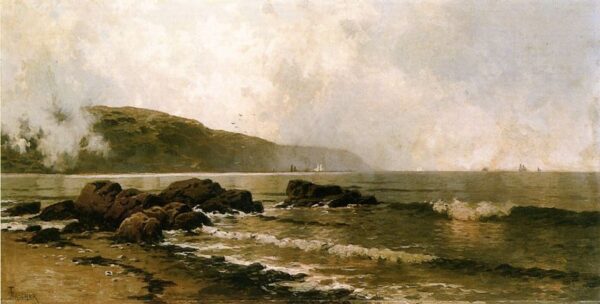 The Coast at Grand Manan by Alfred Thompson Bricher, hand-painted oil painting reproduction