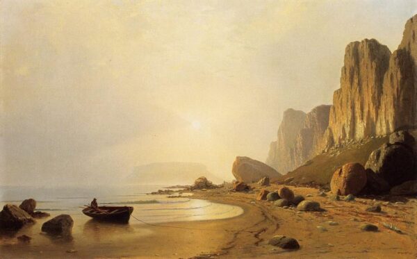 The Coast of Labrador b by William Bradford, hand-painted oil painting reproduction