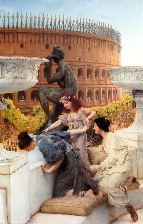The Colosseum by Lawrence Alma-Tadema, hand-painted oil painting reproduction