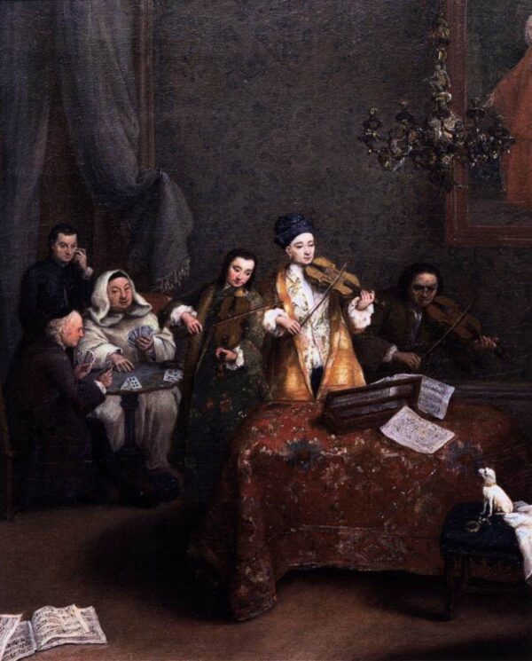 The Concert by Pietro Longhi, hand-painted oil painting reproduction