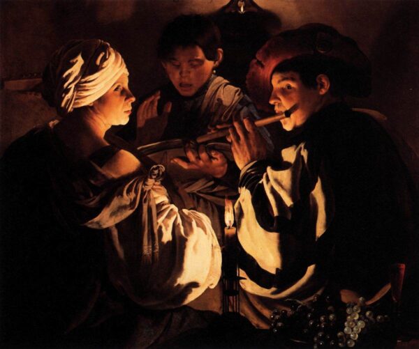 The Concert II by Hendrick ter Brugghen, hand-painted oil painting reproduction