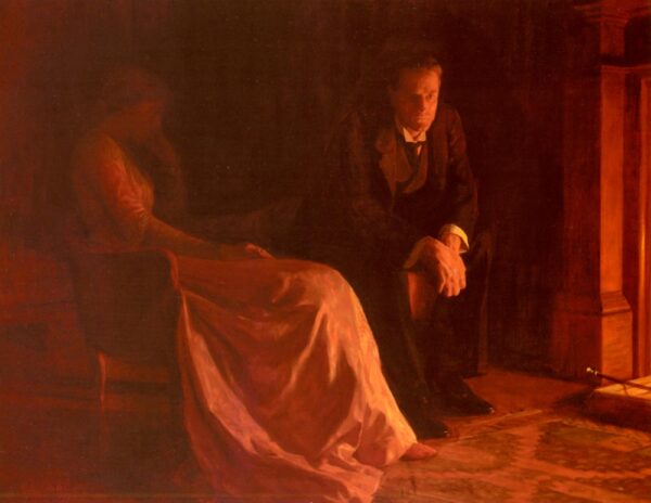 The Confession by John Collier, hand-painted oil painting reproduction